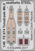 Eduard FE874 Tomahawk Mk. II seatbelts STEEL AIRFIX 1/48